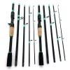 180 Cm-70.86 Inch 4 Section Fiberglass Spinner Baitcasting Fishing Rod M Tone Fish Pole Carp Fishing Tackle Accessories