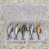 5 pcs Fishing Lures Set Hard Body Lures with Treble Hook