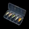 5 pcs Fishing Lures Set Hard Body Lures with Treble Hook