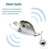 5 pcs Fishing Lures Set Hard Body Lures with Treble Hook