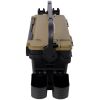 Dual-layer Fishing Tackle Box, Tackle Box Organizer Fishing Box Large, With 2pcs Rod Holder, 2pcs Cup Holder,1pc Carrying Strap, Army Green
