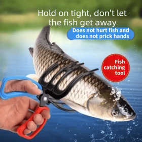 Anti-slip fish controller, fish gripper, fish clamp, special fishing clip, fish catching clip, fish gripping pliers that keep hands clean