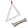 24in Aquatic Weed Rake, 3-Sided Lake Weed Rake with Handle, Portable and Foldable Pond Water Grass Razor