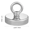 Fishing Magnet, 700 LBS/318 Kg Pulling Force Super Strong Neodymium Fishing Magnet