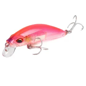 1 Pcs Lifelike Luminous Minnow Winter Fishing Lures 70mm/11g Hard Artificial Bait Fish Tackle Crankbaits Fishing Accessories (Color: 4)