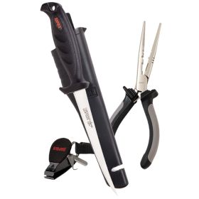 Rapala Combo Pack (Option: Pliers, Clipper, Fillet Knife/Sheath & Lanyard.)