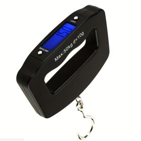 50 kg/10 g Scale Digital Precise Mini Fish Hook Hanging Scale Electronic Weight Scale For Travel Household Outdoor; Portable Electronic Luggage Sca (Items: Hook Scale 50KG)