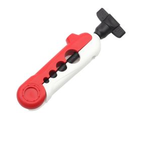 Fishing Tools Portable Fishing Line Winder Reel Line Spooler Machine Spinning andRee Baitcasting Reel Spooling Carp Fishing Equipment (Color: White Red)