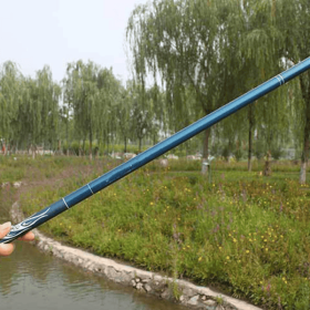 1PCS-270cm/106.29inch Fiberglass Fishing Rod - Suitable for Fly Fishing, Stream - Short Section Portable Carry (Title: default title)