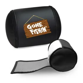 Fisherman-Gone Fishing Logo Panel (Logo Panel Size: 30" Panel For All Other Chairs)