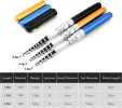 Fishing Rod Reel Combo Mini Pen Fishing Pole Kit Telescopic Fishing Rod Spinning Reel Combo Kit