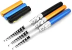Fishing Rod Reel Combo Mini Pen Fishing Pole Kit Telescopic Fishing Rod Spinning Reel Combo Kit